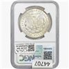 Image 2 : 1921-D Morgan Silver Dollar NGC MS63