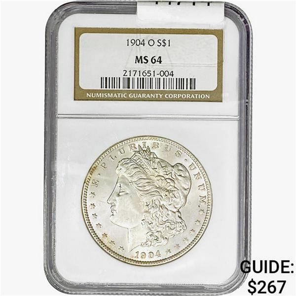 1881 Morgan Silver Dollar NGC MS64