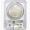Image 2 : 1887 Morgan Silver Dollar PCGS MS64