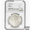 Image 1 : 1890-S Morgan Silver Dollar NGC MS61