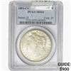 Image 1 : 1884-CC Morgan Silver Dollar PCGS MS64
