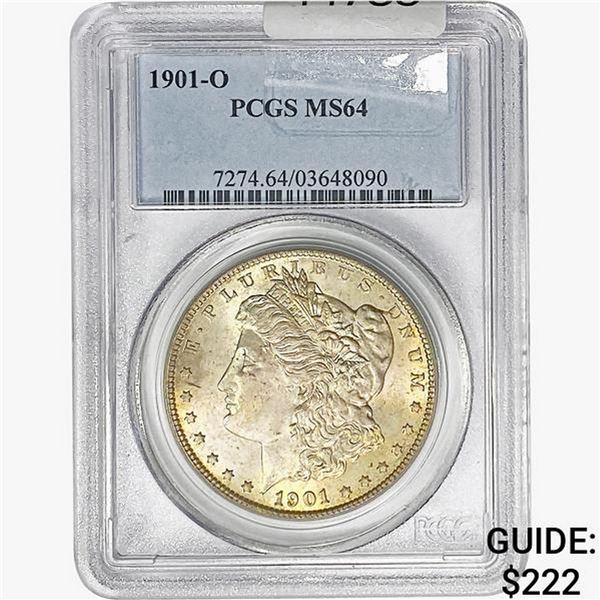 1901-O Morgan Silver Dollar PCGS MS64