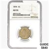 1894 Liberty Victory Nickel NGC AU55