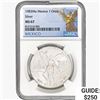 1983Mo 1oz. Silver Mexicanos Onza NGC MS67