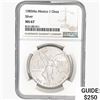 Image 1 : 1985Mo 1oz. Silver Mexicanos Onza NGC MS67