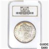 Image 1 : 1881-S Morgan Silver Dollar NGC MS65