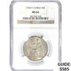 Image 1 : 1936 50C .4oz F.I. China Silver NGC MS64