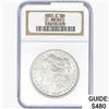 Image 1 : 1881-S Morgan Silver Dollar NGC MS65
