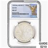 1995Mo 1oz. Silver Mexicanos Onza NGC MS67