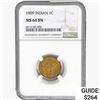 Image 1 : 1909 Indian Head Cent NGC MS64 BN