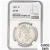 Image 1 : 1892 Morgan Silver Dollar NGC AU50