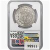 Image 2 : 1921-S Morgan Silver Dollar NGC MS64