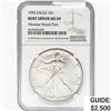 Image 1 : 1992 Silver Eagle NGC MS69 Mint Error