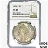 Image 1 : 1878-S Morgan Silver Dollar NGC MS63