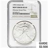 Image 1 : 1992 Silver Eagle NGC MS69 Mint Error