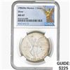 Image 1 : 1986Mo 1oz. Silver Mexicanos Onza NGC MS67