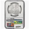 Image 2 : 1881-S Morgan Silver Dollar NGC MS66