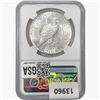 Image 2 : 1923-D Silver Peace Dollar NGC MS61