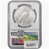 Image 2 : 1923-D Silver Peace Dollar NGC MS61