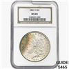 Image 1 : 1881-S Morgan Silver Dollar NGC MS65