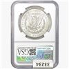 Image 2 : 1884-CC Morgan Silver Dollar NGC MS63 GSA