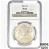 Image 1 : 1886 Morgan Silver Dollar NGC MS63