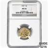 Image 1 : 1937 Buffalo Nickel NGC MS66
