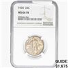 Image 1 : 1920 Standing Liberty Quarter NGC MS64 FH
