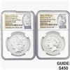 Image 1 : [2]2023-S Silver Dollar Reverse Proof Set NGC PF69