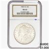 1883-CC Morgan Silver Dollar NGC MS63