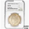 Image 1 : 1878 REV78 Morgan Silver Dollar NGC AU58