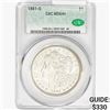 1881-S Morgan Silver Dollar CAC MS64+