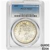 1885 Morgan Silver Dollar PCGS MS63
