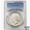 1925-S Silver Peace Dollar PCGS MS63