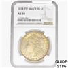 1878 REV78 Morgan Silver Dollar NGC AU58