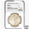 Image 1 : 1878 Morgan Silver Dollar NGC MS63 REV of 78