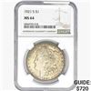 Image 1 : 1921-S Morgan Silver Dollar NGC MS64