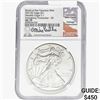 Image 1 : 2021-S Silver Eagle NGC MS70
