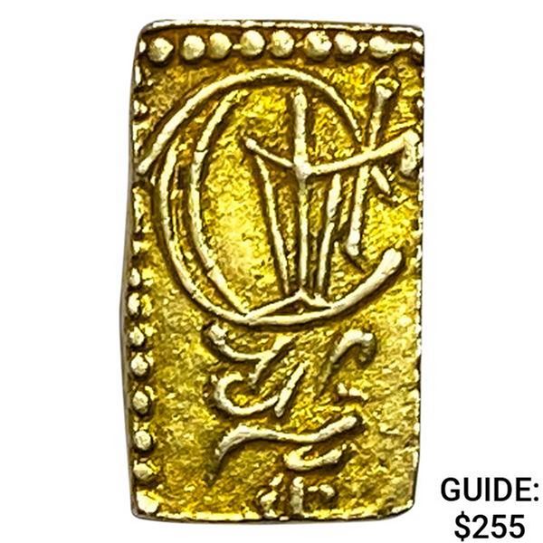 Meiji Era Japan c. 1868 Gold 2 Bu NEARLY UNCIRCULATED