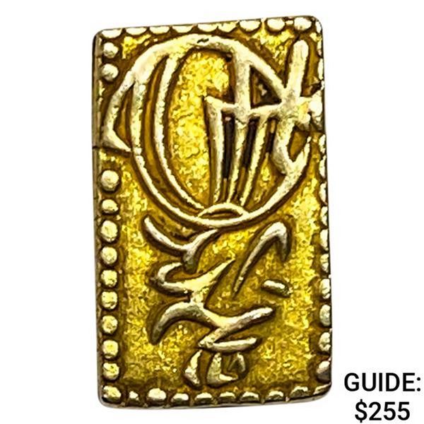 1868-1869 Japan Gold 2 Bu NEARLY UNCIRCULATED