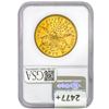 Image 2 : 1873-S $20 Gold Double Eagle NGC AU55 Open 3