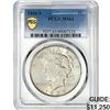 1934-S Silver Peace Dollar PCGS MS61