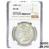 1884-S Morgan Silver Dollar NGC AU58