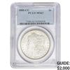 Image 1 : 1880-CC Morgan Silver Dollar PCGS MS62