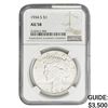 1934-S Silver Peace Dollar NGC AU58