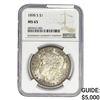 1898-S Morgan Silver Dollar NGC MS65