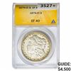 1879-CC Morgan Silver Dollar ANACS EF40