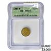 1867-S Seated Liberty Half Dime ICG MS64