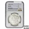 1893-O Morgan Silver Dollar NGC AU55