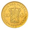 Image 2 : 1917 Gold 10 Gulden Netherlands